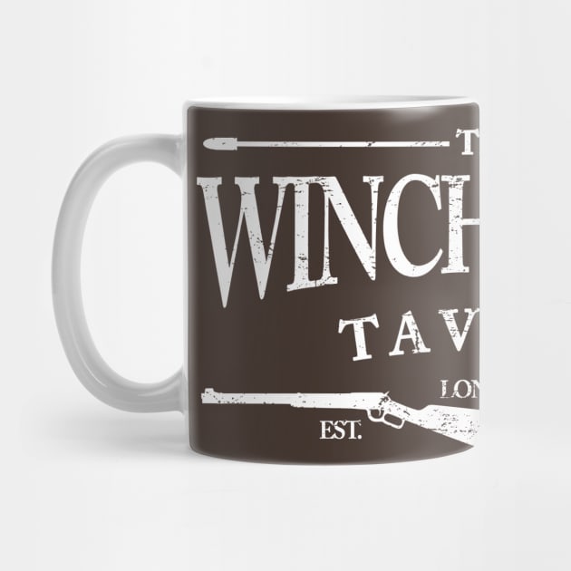 The Winchester Tavern (worn look) by MoviTees.com